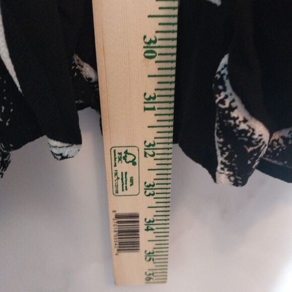 Bop Maxi Skirt Sz 1X Black Beaded Stretch Shells Nautical Whimsigoth Boho Beachy - Picture 4 of 6